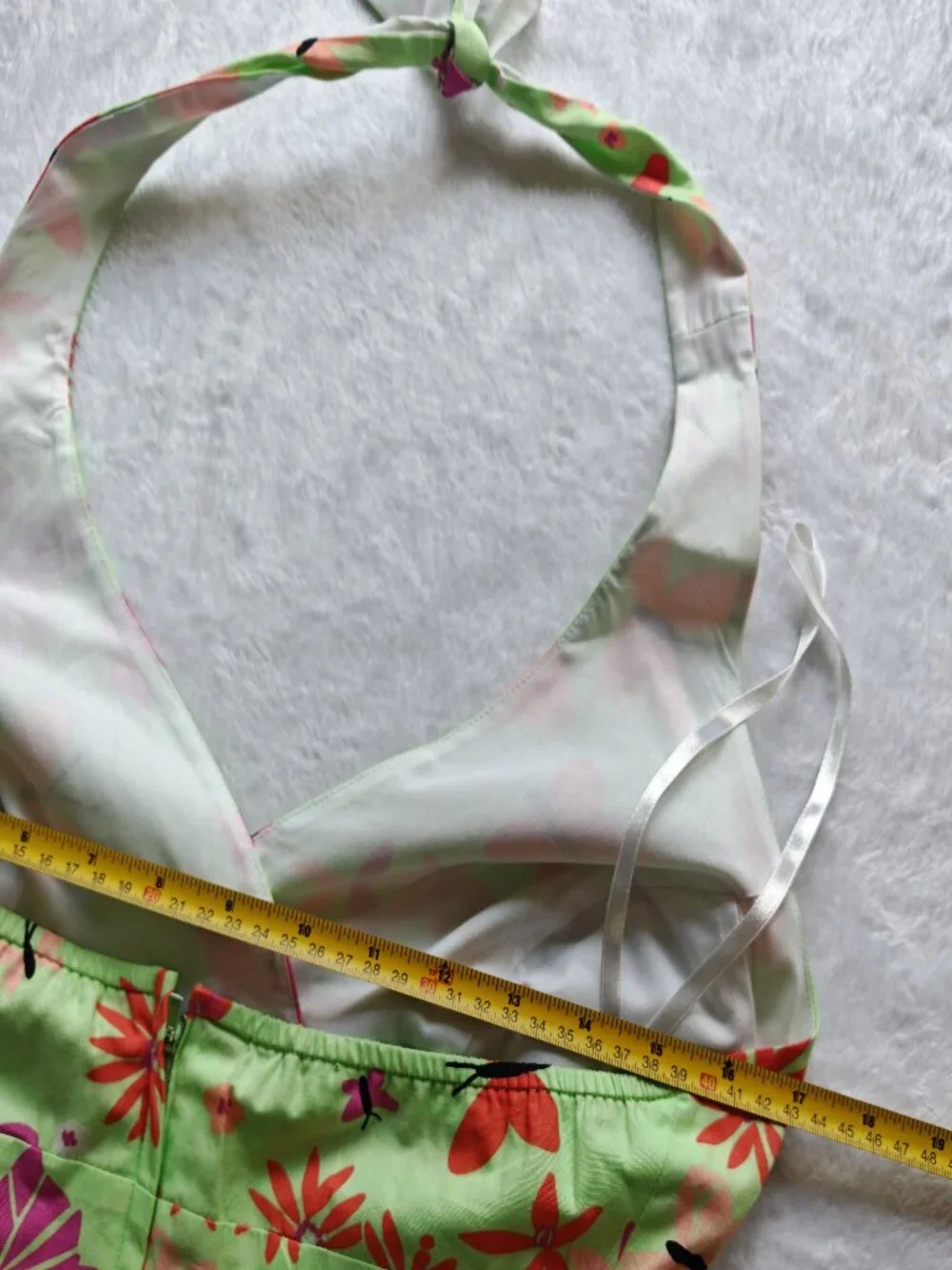 Lilly Pulitzer Candy Strapless Butterfly Floral Dress Size 6 NWT Green Pink Summ - Picture 10 of 10